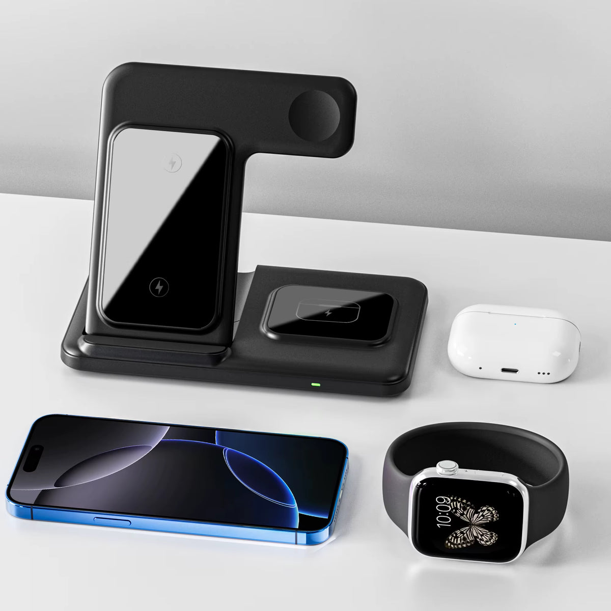 TriCharge 3-in-1 Wireless Charging Station